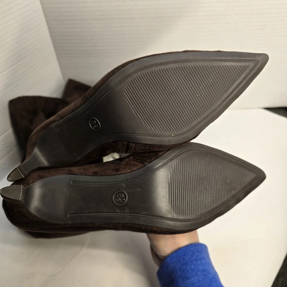 Women's Justice Boots‎ with Memory Foam Insole – A New Day Brown Size 8.5 NWT
